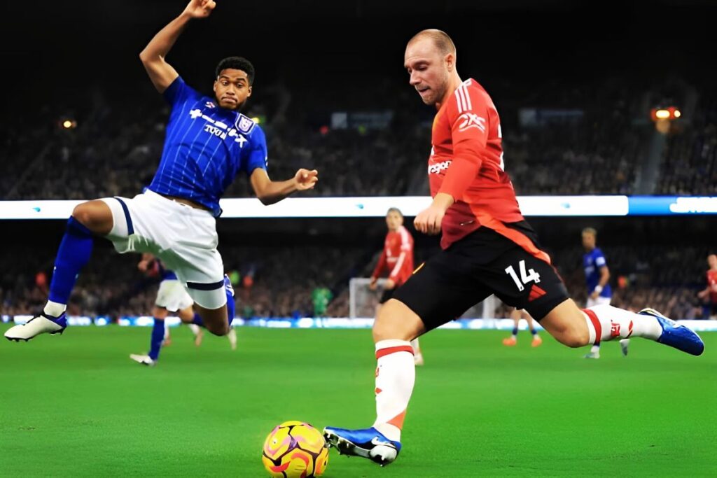 Ipswich Town Vs Manchester United F.C. Timeline